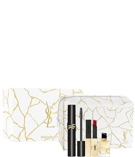 Yves Saint Laurent Beaute Matte Lipstick, Mascara, and Libre 